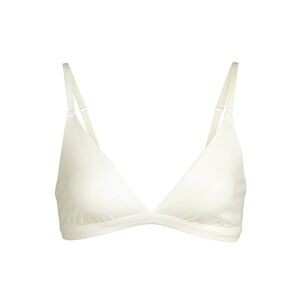 {SKIMS} COTTON JERSEY TRIANGLE BRALETTE [BONE]